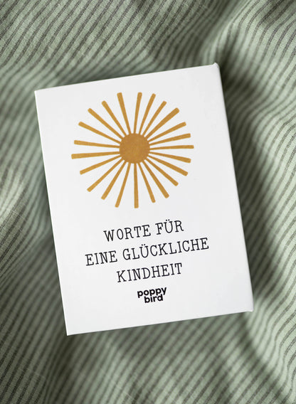 Kartenset "Worte für eine glückliche Kindheit"